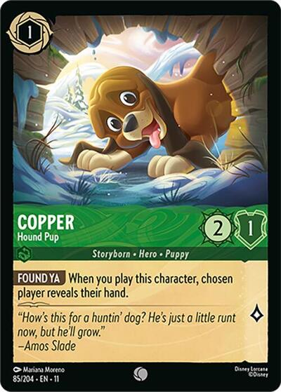 Copper - Hound Pup #85 Winterspell
