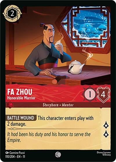 Fa Zhou - Honorable Warrior #110 Winterspell