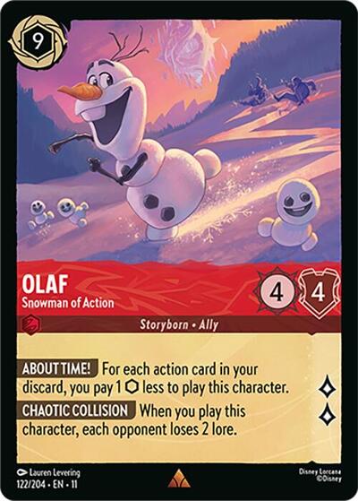 Olaf - Snowman of Action #122 Winterspell