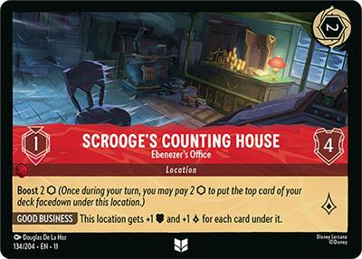 Scrooge's Counting House - Ebenezer's Office #134 Winterspell