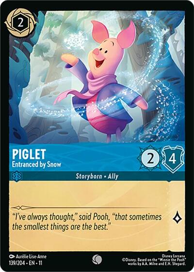 Piglet - Entranced by Snow #139 Winterspell
