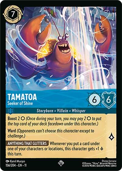 Tamatoa - Seeker of Shine #156 Winterspell
