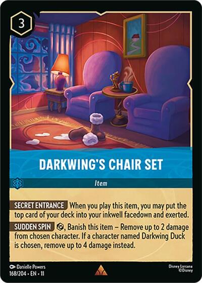 Darkwing's Chair Set #168 Winterspell