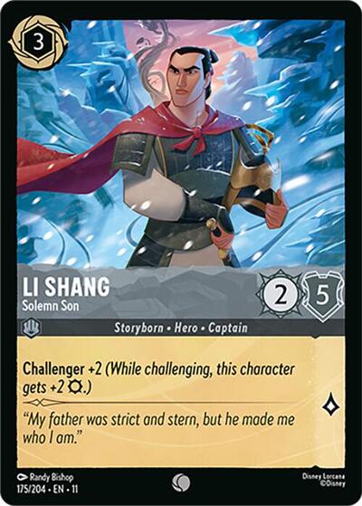 Li Shang - Solemn Son #175 Winterspell