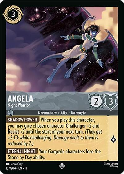 Angela - Night Warrior #187 Winterspell