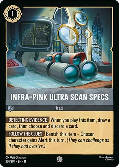 Infra-Pink Ultra Scan Specs #201 Winterspell