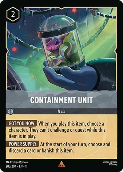 Containment Unit #203 Winterspell