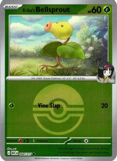 Erika's Bellsprout #4 Ascended Heroes