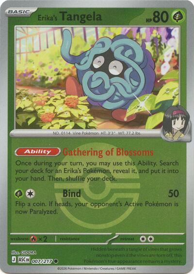 Erika's Tangela #7 Ascended Heroes