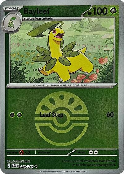 Bayleef #9 Ascended Heroes