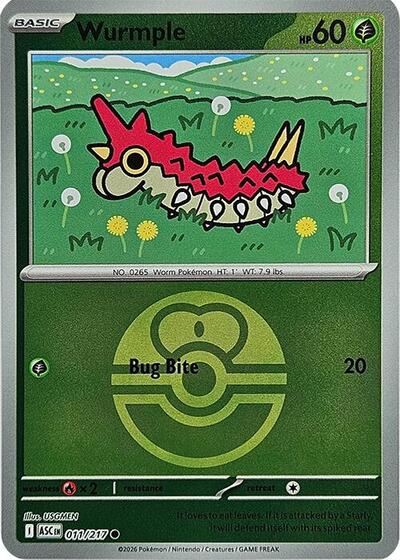 Wurmple #11 Ascended Heroes