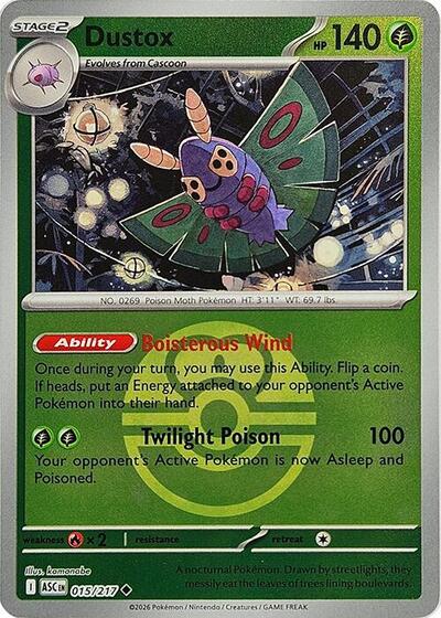 Dustox #15 Ascended Heroes