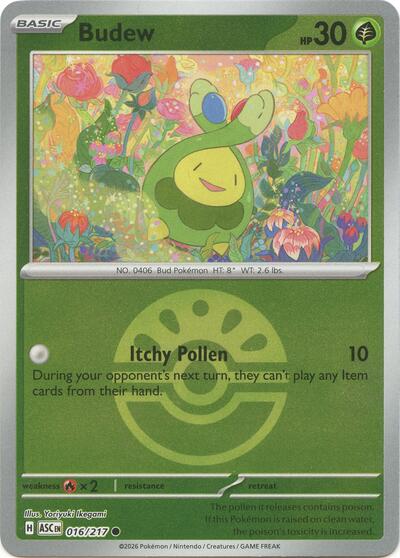 Budew #16 Ascended Heroes