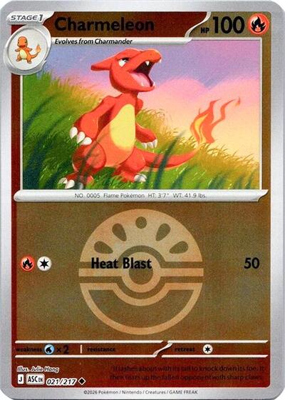 Charmeleon #21 Ascended Heroes