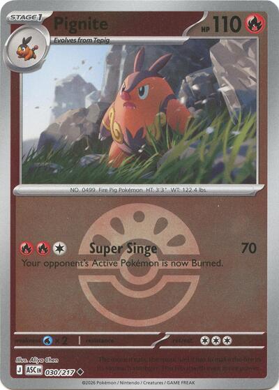 Pignite #30 Ascended Heroes