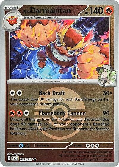 N's Darmanitan #33 Ascended Heroes
