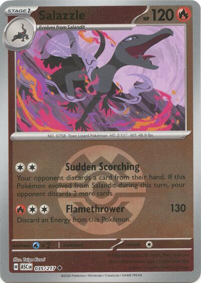 Salazzle #35 Ascended Heroes