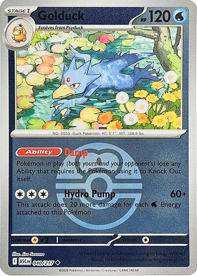 Golduck #40 Ascended Heroes