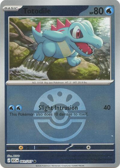 Totodile #41 Ascended Heroes