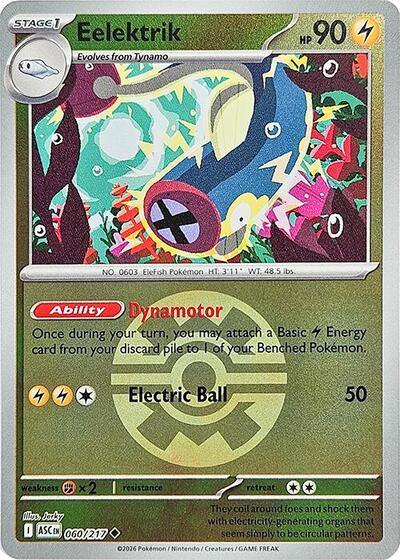Eelektrik #60 Ascended Heroes
