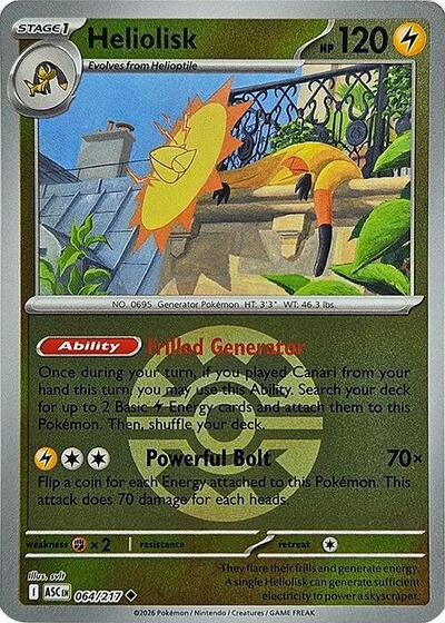 Heliolisk #64 Ascended Heroes
