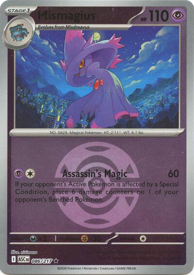 Mismagius #86 Ascended Heroes