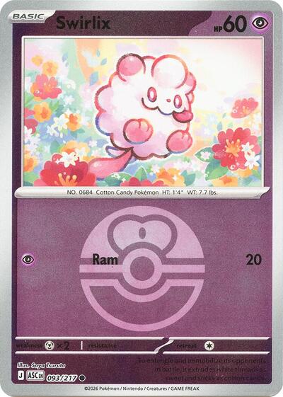 Swirlix #93 Ascended Heroes