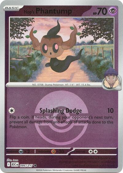 Hop's Phantump #95 Ascended Heroes