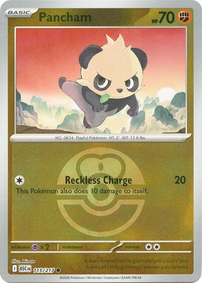 Pancham #115 Ascended Heroes