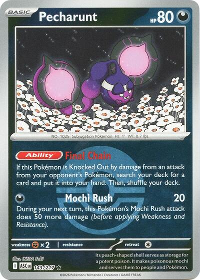 Pecharunt #143 Ascended Heroes