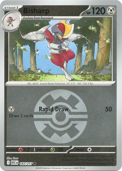 Bisharp #147 Ascended Heroes