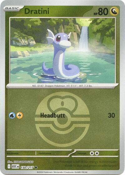 Dratini #150 Ascended Heroes
