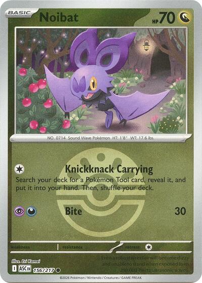 Noibat #156 Ascended Heroes