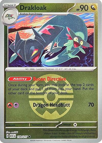 Drakloak #159 Ascended Heroes