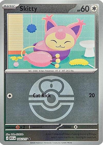 Skitty #165 Ascended Heroes