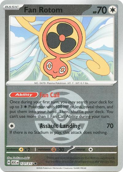 Fan Rotom #171 Ascended Heroes