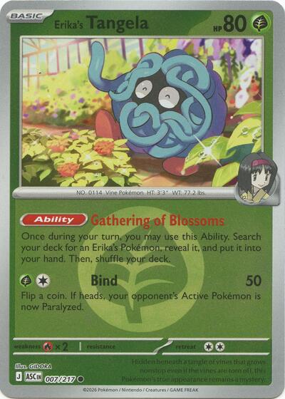 Erika's Tangela #7 Ascended Heroes