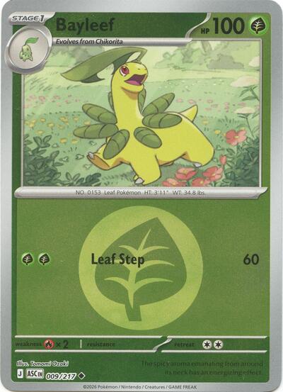 Bayleef #9 Ascended Heroes