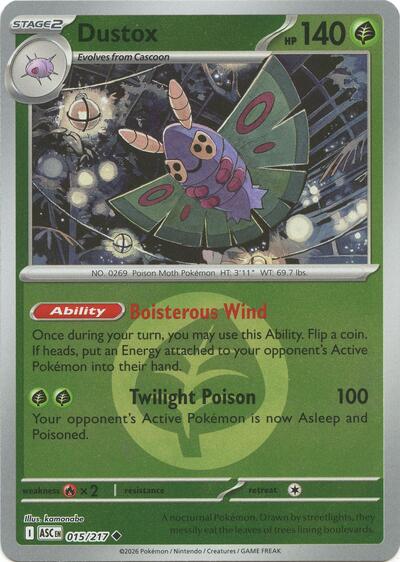 Dustox #15 Ascended Heroes