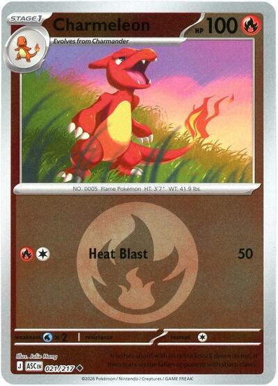 Charmeleon #21 Ascended Heroes
