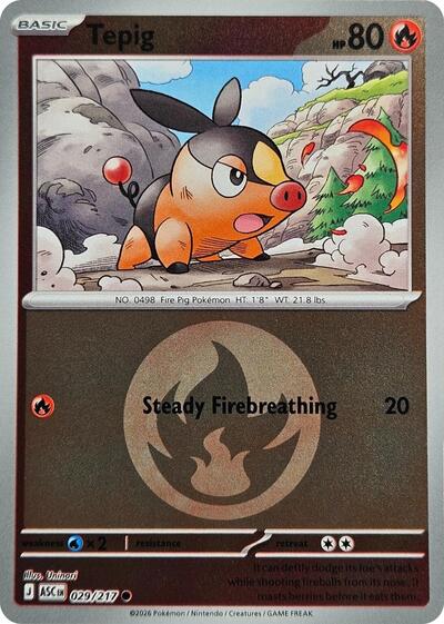 Tepig #29 Ascended Heroes