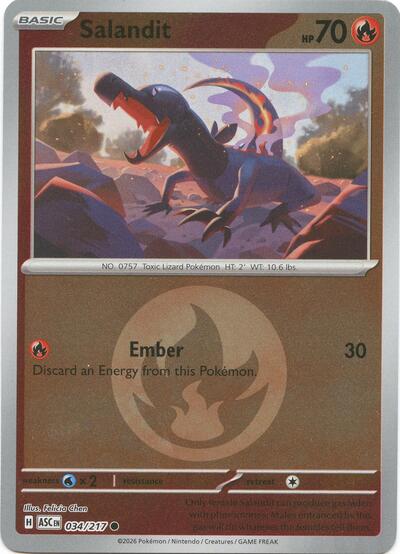 Salandit #34 Ascended Heroes