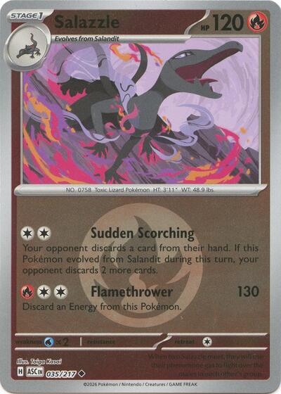 Salazzle #35 Ascended Heroes
