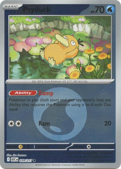 Psyduck #39 Ascended Heroes