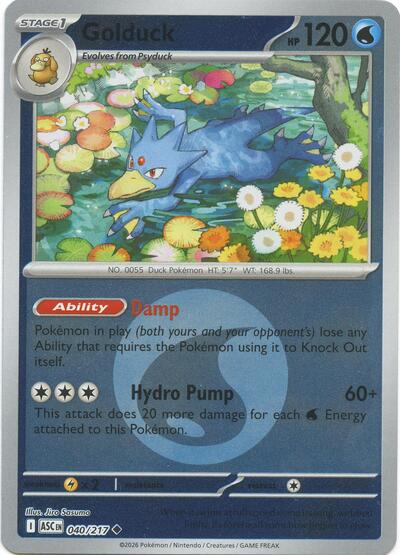 Golduck #40 Ascended Heroes