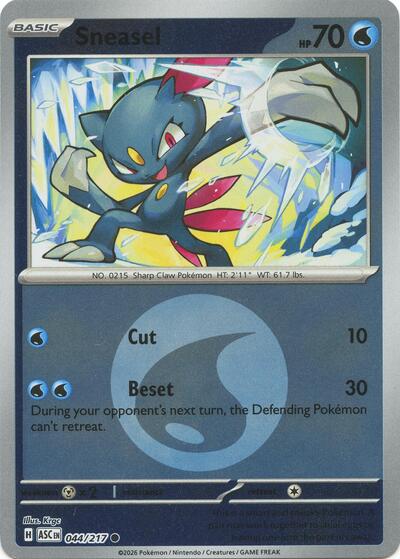 Sneasel #44 Ascended Heroes
