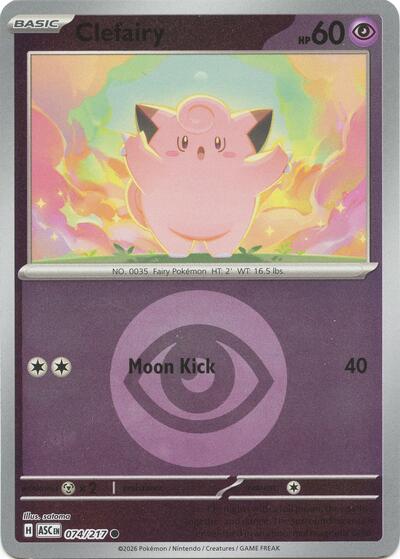 Clefairy #74 Ascended Heroes