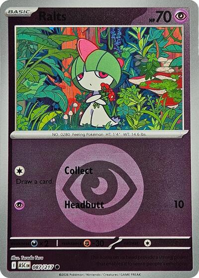 Ralts #87 Ascended Heroes