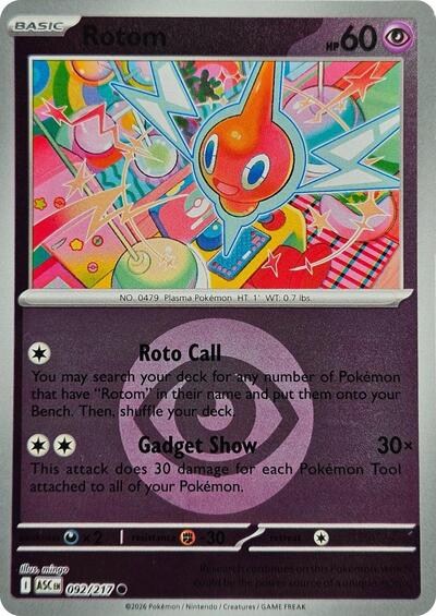 Rotom #92 Ascended Heroes