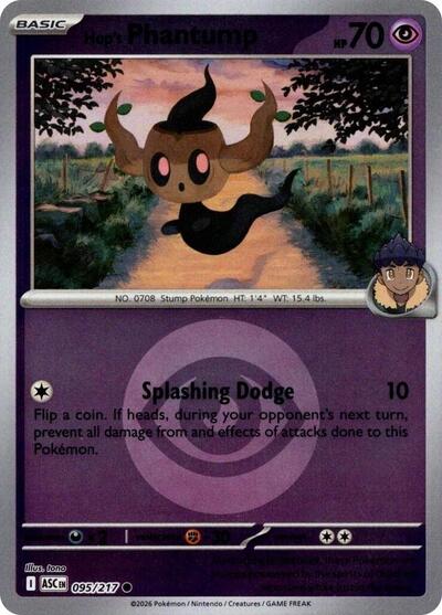 Hop's Phantump #95 Ascended Heroes